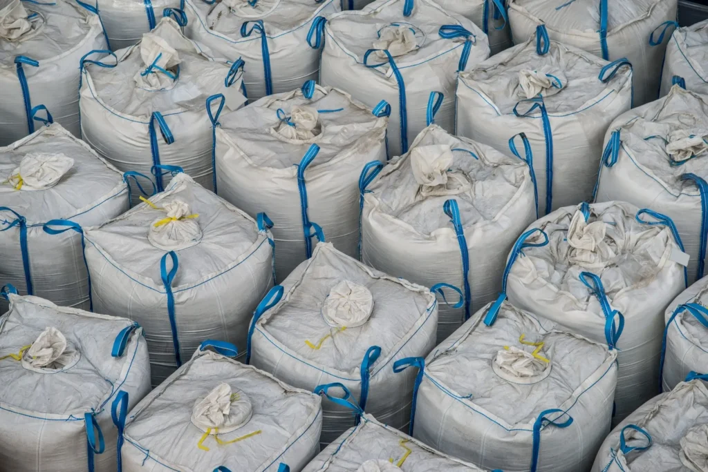 Filled bulk bags