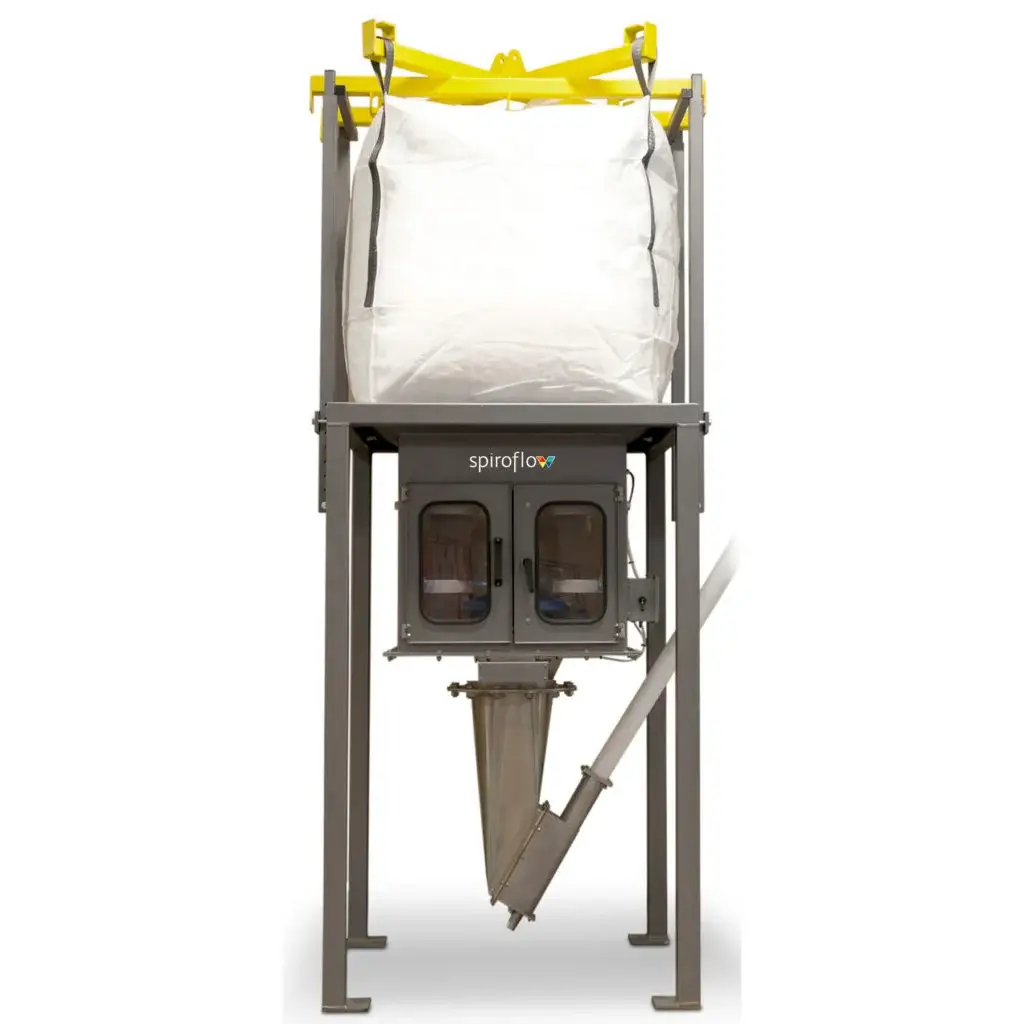 Spiroflow T9 Total Containment Bulk-Bag-Entladegerät, quadratisch