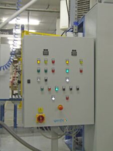 Main control panel