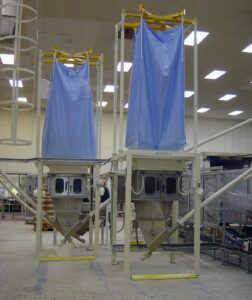 2 Bulk bag unloaders