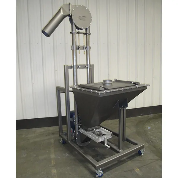 Mobile Aero Mechanical Conveyor with Hopper