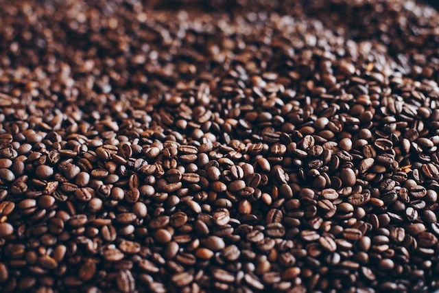 Roasted coffee beans