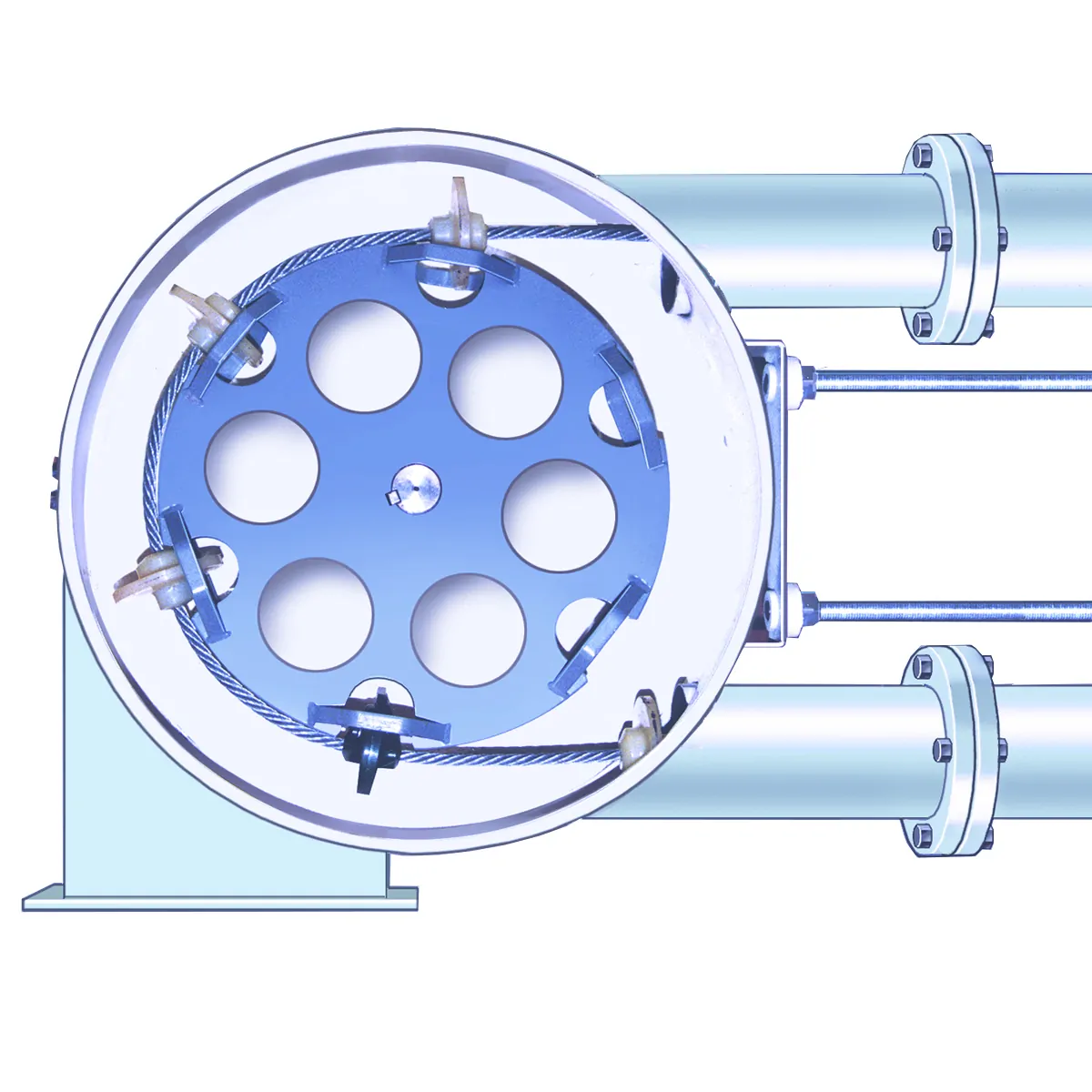 Aero-Mechanical-Conveyor-Outlet-