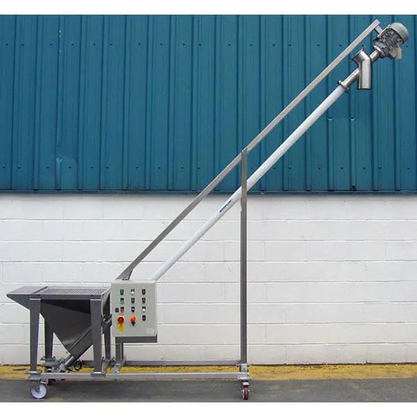 Spiroflow mobile flexible screw conveyor