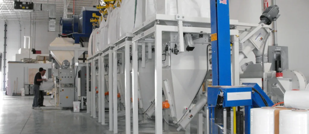 Weighing batching T3 bulk bag unloaders