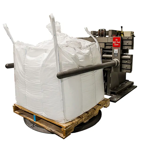 A Spiroflow bulk bag conditioner