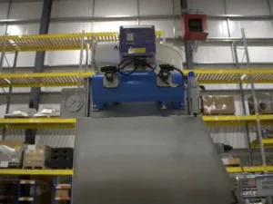 Sistema de filtración de aire para estación de descarga de sacos