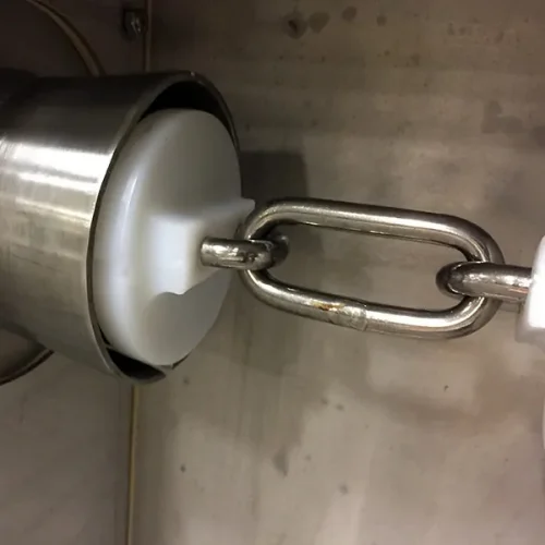 Chainflow-Drag-Chain-Conveyor-Corner-Housing-Flange-6x6